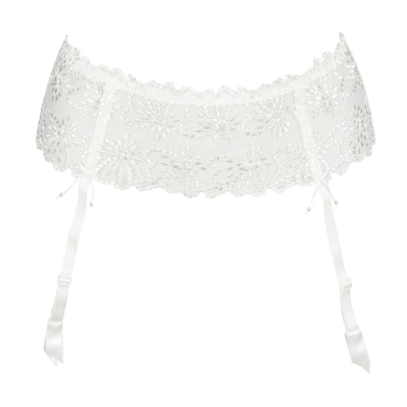 Marie Jo Jane Suspender Belt in Natural