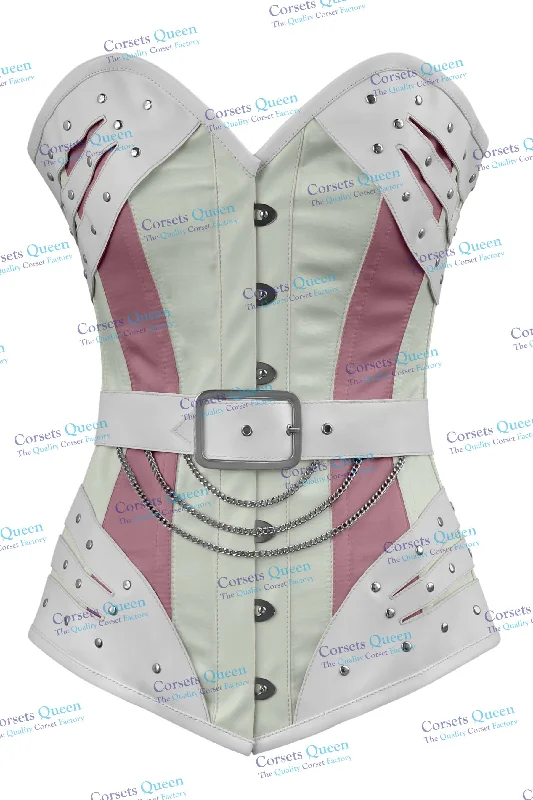 Animal - print bustiers for a wild and fierce stylePerle Steampunk Overbust Corset