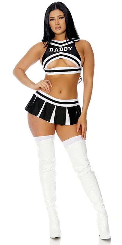 Sexy Daddy's Girl Cheerleader Halloween Costume