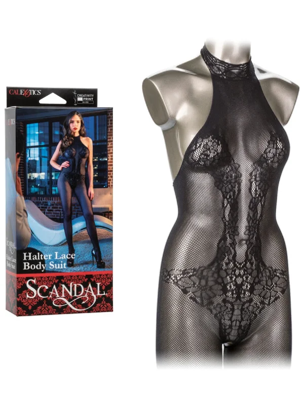 Washable stockings for easy maintenanceCalExotics Scandal Halter Neck Lace Body Suit Bodystocking with Open Crotch Black One Size Washable stockings for easy maintenanceCalExotics Scandal Halter Neck Lace Body Suit Bodystocking with Open Crotch Black One Size