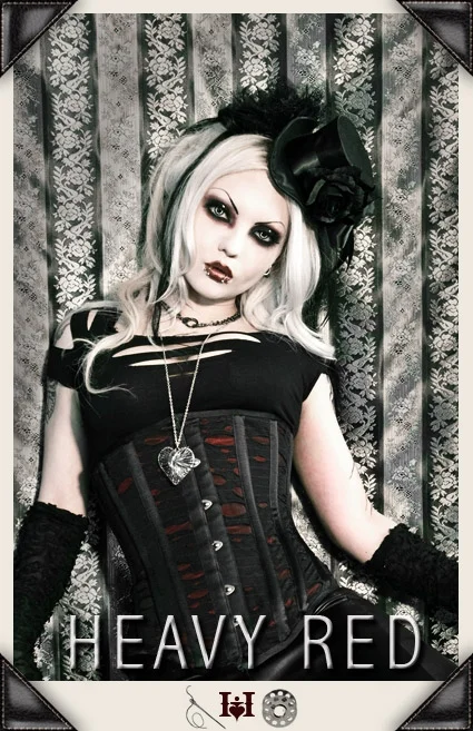 Satin corsets with a shiny and elegant finishLove & Fury Shredded Waist Cincher