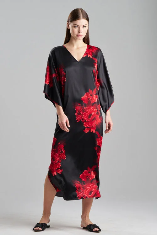 Women's High Waist Lingerie Bodysuits Arya Satin Caftan