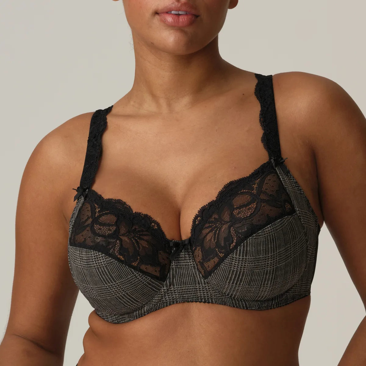 Prima Donna Madison Full Cup F - I Cup Bra in Black Tailor