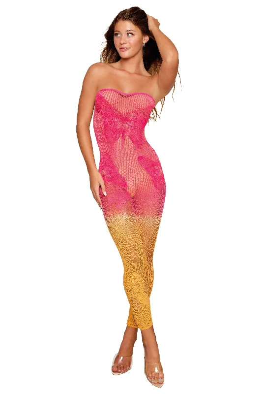 Party stockings for a night outWatermelon Ombre Body Stocking