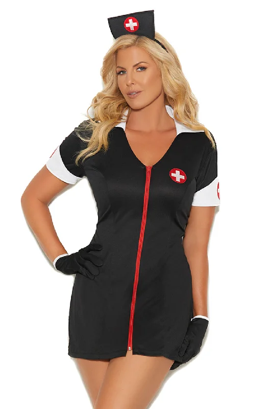 Plus Size After Dark Nurse Costume