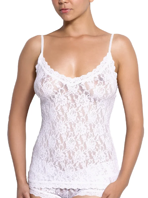 Breathable Bamboo Lingerie for WomenHanky Panky Signature Lace V-Front Cami