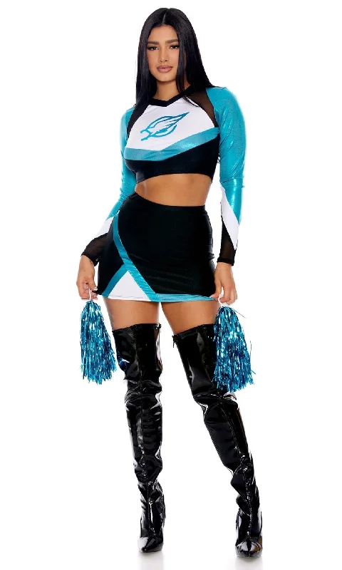 Sexy Euphoric Cheerleader Halloween Costume