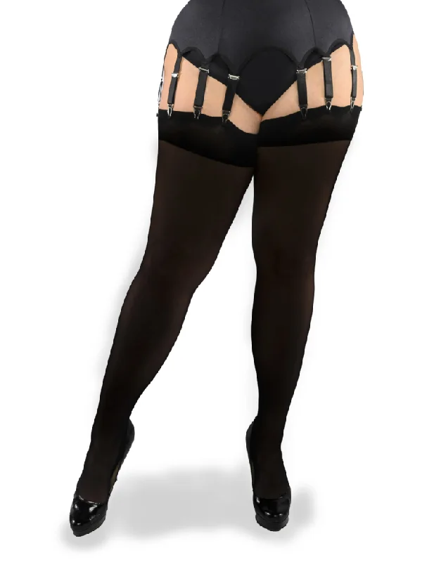 Glamory Hosiery Stockings 50136 Noir60 Black