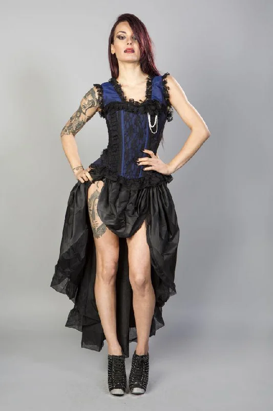 Venice Burlesque Overbust Corset In Taffeta