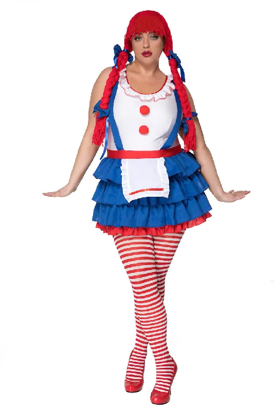 Plus Size Raggedy Ann Costume