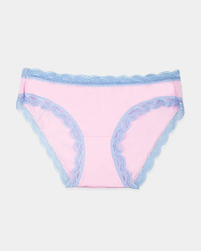 Stripe & Stare Original Knicker in Pirouette with Air Lace