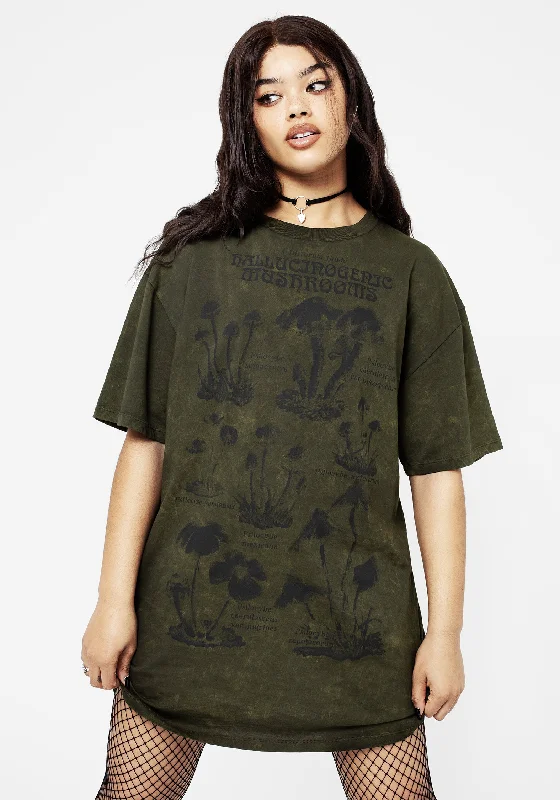 Psychotrope Mushroom Tee Dress