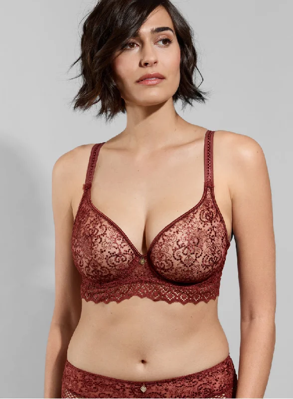 Empreinte Cassiopee Plunge Bra in Cuivre Dore *Limited Edition*