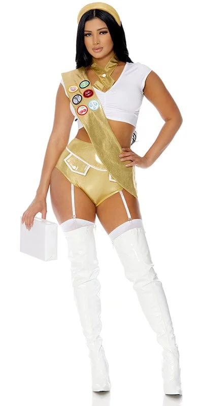 Sexy Team Lead Girl Scout Halloween Costume