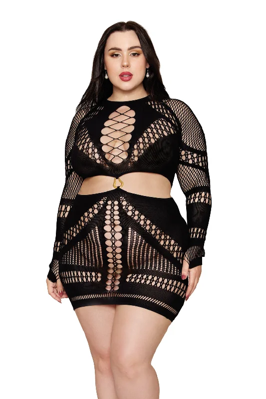 Plus Size Onyx Dress