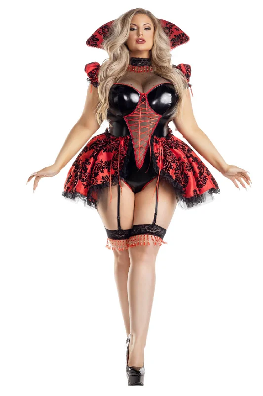 Plus Size Vamp Fatale Costume