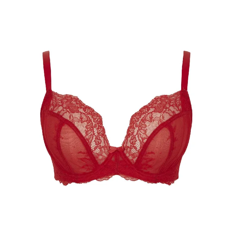 Panache Ana Non-Padded Plunge - Salsa Red