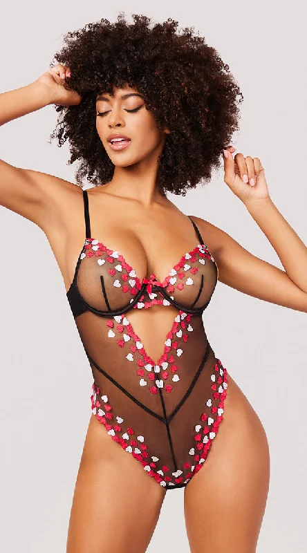 Vintage Inspired Lingerie for Women Yandy Love On You Teddy