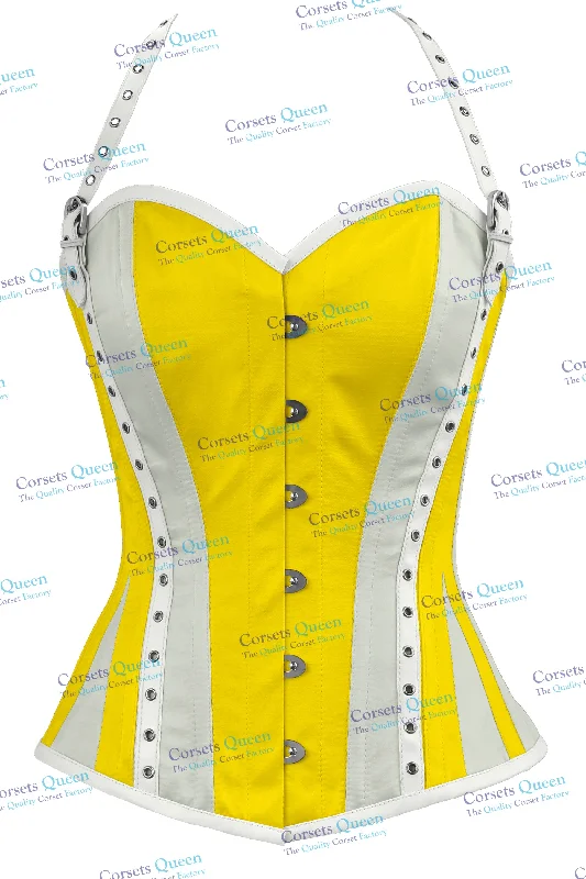Microfiber corsets for a lightweight optionRafela Satin Overbust Corset With Strap