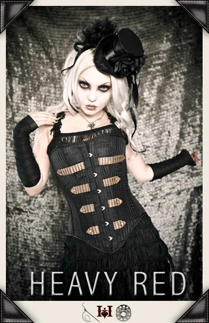 Denim - look corsets for a casual yet stylish twistParade Of Absolution Corset