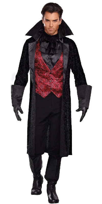 Gothic Cosplay Lingerie Set for WomenSexy Bloody Handsome Men's Costume