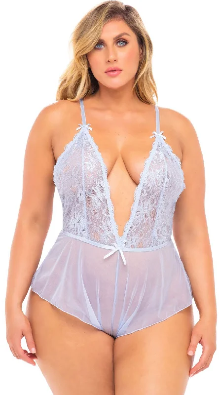 Women's Shapewear Lingerie Sets Plus Size Bijou Flutter Romper
