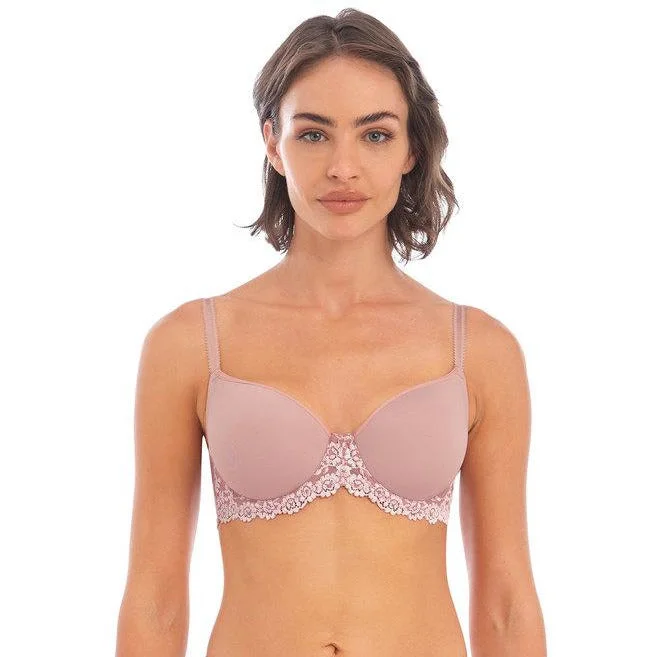 Wacoal Embrace Lace Contour Bra - Woodrose/Mauve Chalk