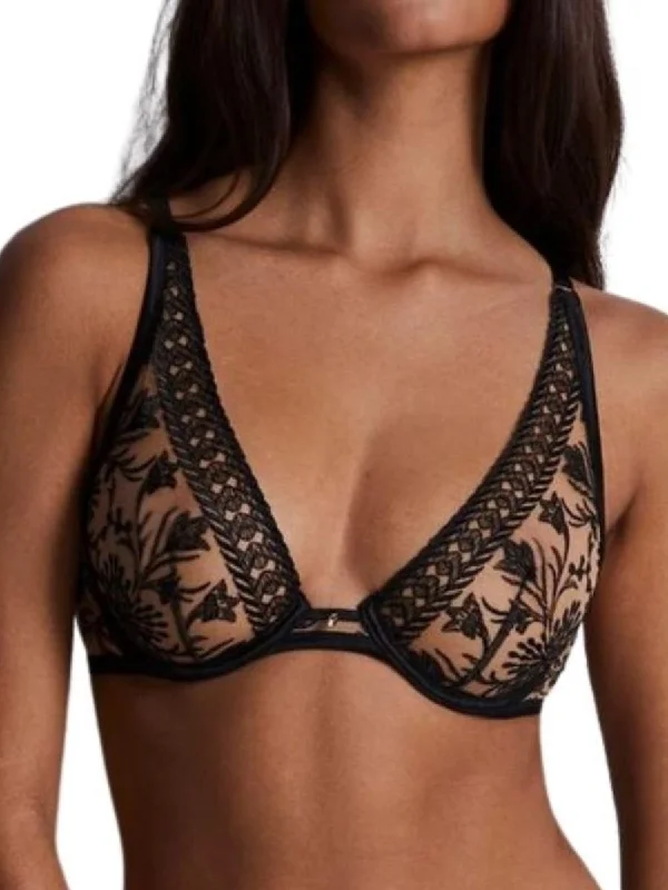 Women's Tummy Control Lingerie Magnetic Spell Triangle Bra - Mystere