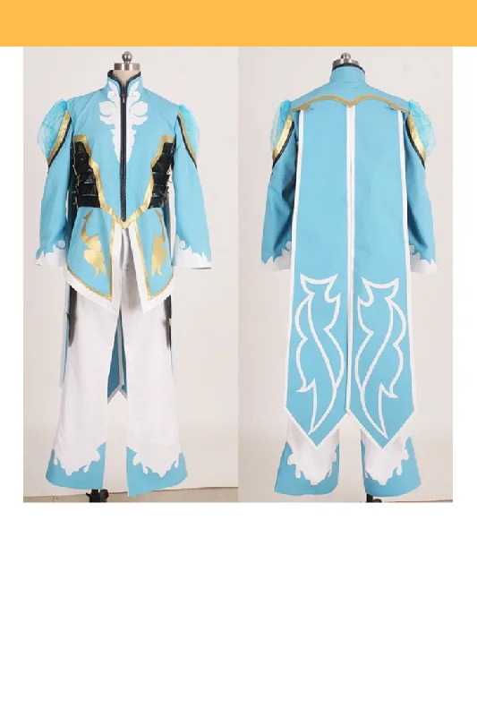 Plus Size Women's Cosplay LingerieTales of Zestiria Mikleo Light Blue Version Cosplay Costume Plus Size Women's Cosplay LingerieTales of Zestiria Mikleo Light Blue Version Cosplay Costume