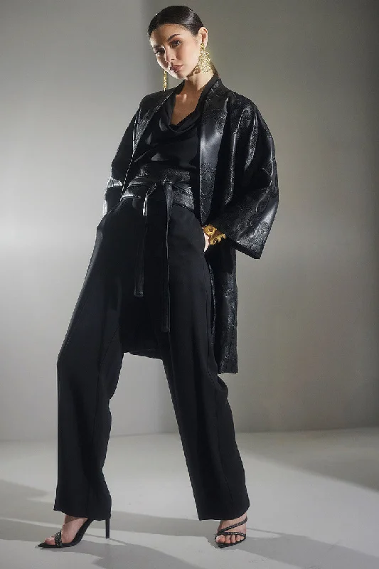 Affordable Lingerie for Women Stretch Crepe Trousers