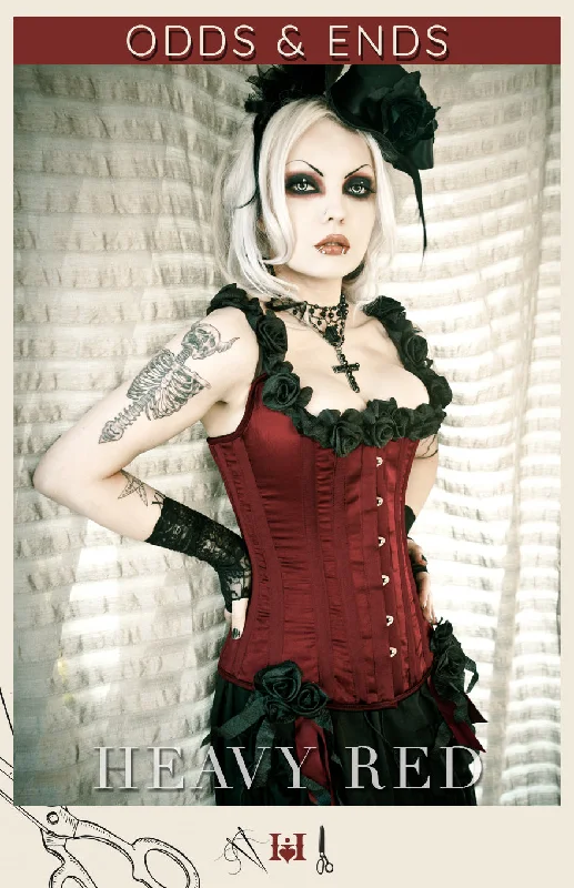 Multicolored bustiers with a vibrant and playful designOE Preservation Of Allure Aristocratic Corset
