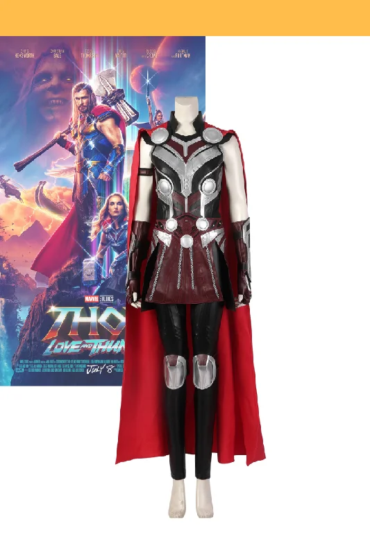 Women's Steampunk Cosplay UndergarmentsThor Love and Thunder Jane Foster Custom PU Leather Cosplay Costume Women's Steampunk Cosplay UndergarmentsThor Love and Thunder Jane Foster Custom PU Leather Cosplay Costume