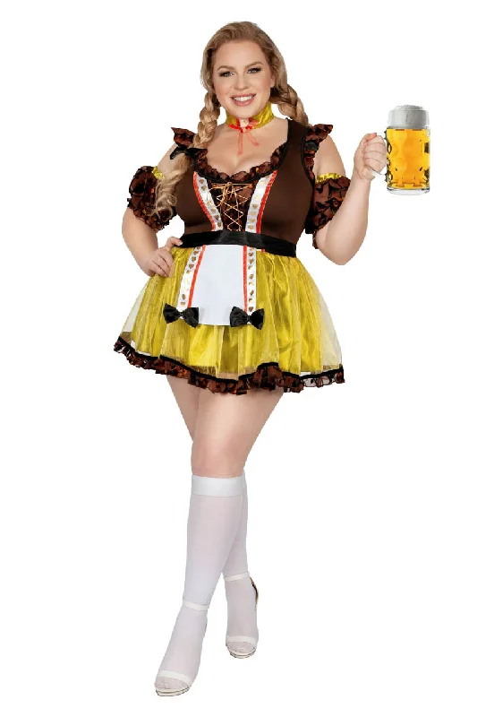 Plus Size Octoberfest Babe Costume