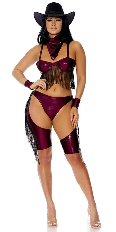 Sexy Head West Tease Cowgirl Halloween Costume