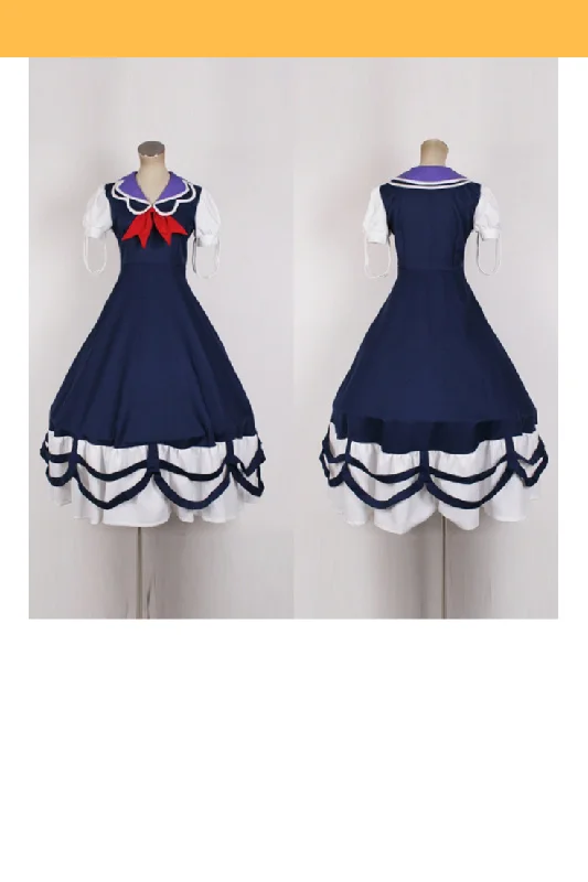 Catgirl Cosplay Lingerie for WomenTouhou Project Imperishable Night Keine Blue Version Cosplay Costume