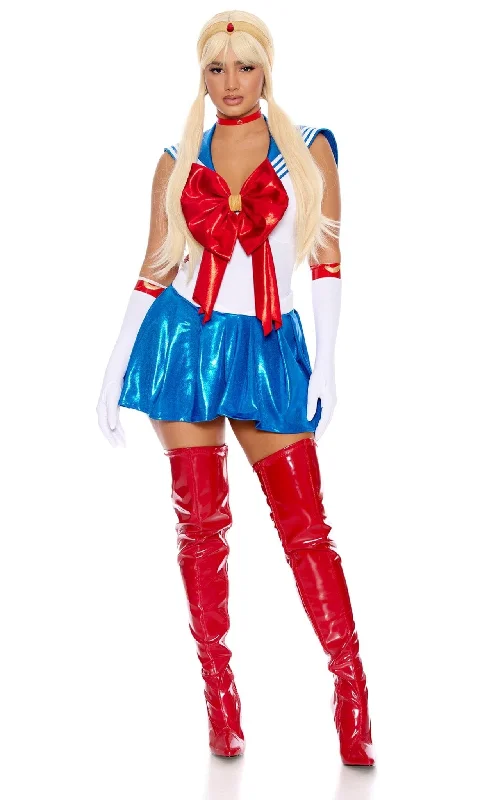 Gothic Cosplay Lingerie Set for WomenIn The Name Of The Moon Sexy Anime Costume