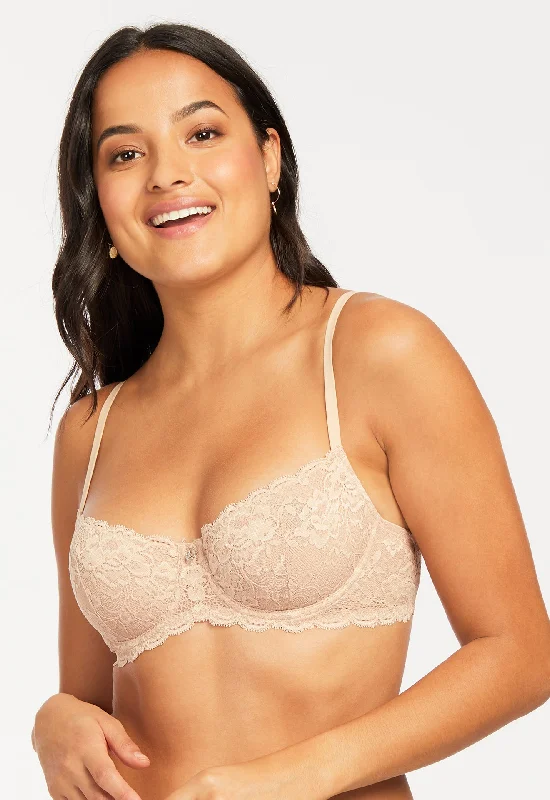 FLIRT DEMI LACE (Sand)