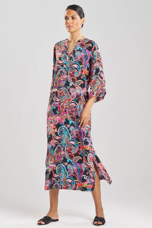 Women's Corset Style Lingerie Phoenix Challis Caftan