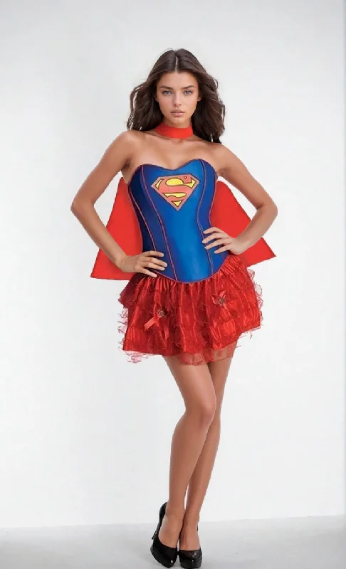 Supergirl Corset Costume