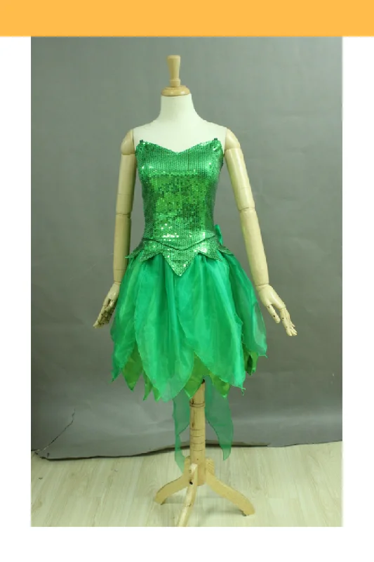 Women's Historical Cosplay Lingerie SetTinkerbell Classic Sequin Fabric Cosplay Costume Women's Historical Cosplay Lingerie SetTinkerbell Classic Sequin Fabric Cosplay Costume