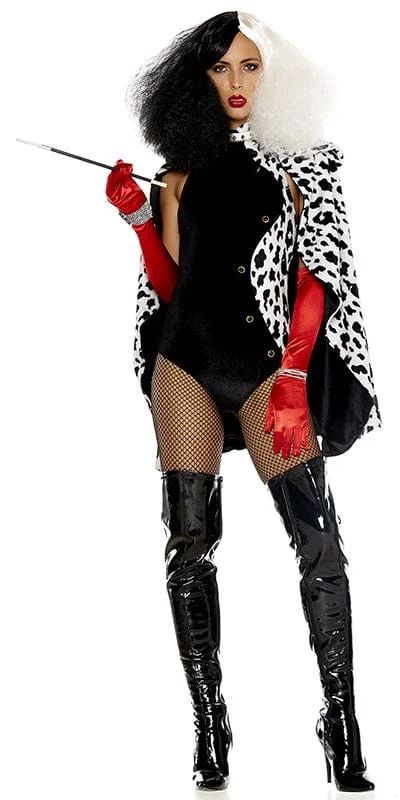 Sexy Cruella's Revenge Halloween Costume