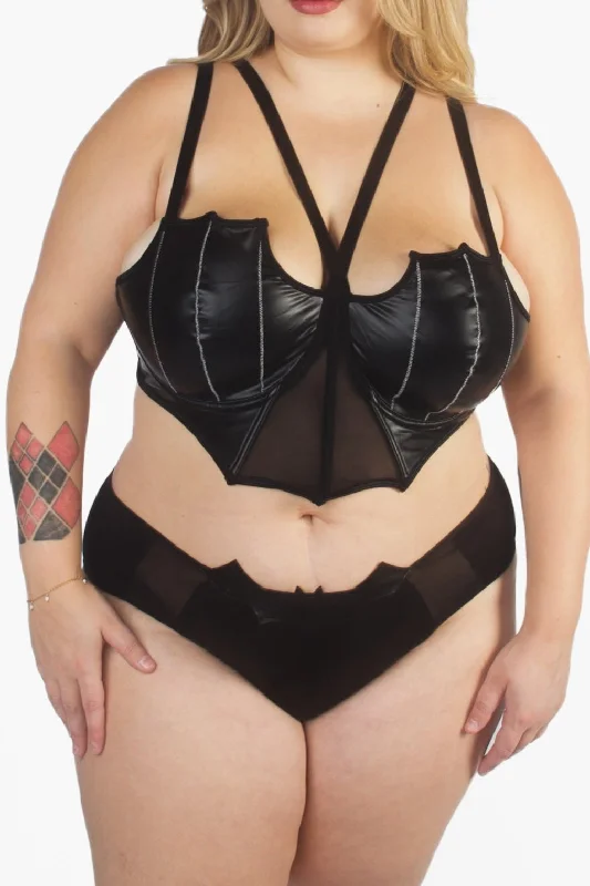 Women's Lingerie for Boudoir SessionsMistress Of The Night Set (2-Piece)