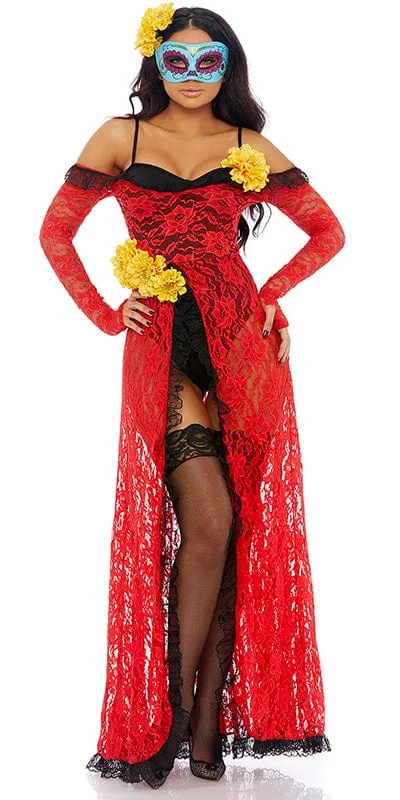 Sexy Reina De Muerte Day of the Dead Costume