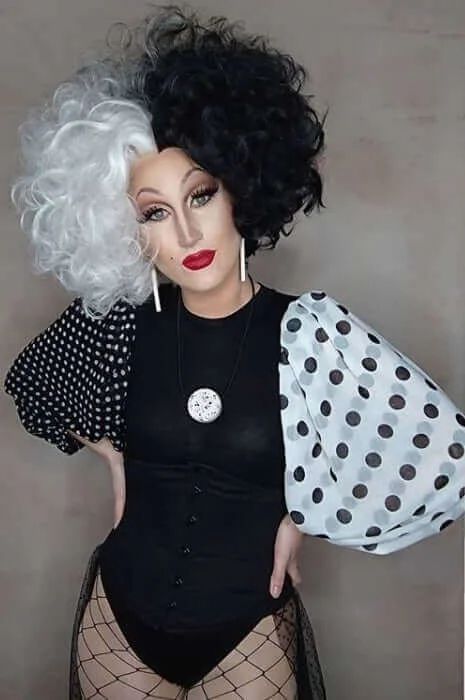 Removable - boning corsets for easy cleaningCruella De Vil Black Steel Boned Corset