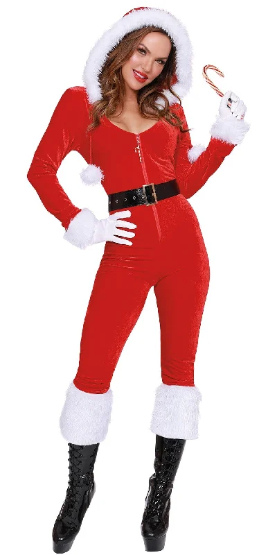 Catgirl Cosplay Lingerie for WomenSexy Ms. Claus Women's Costume