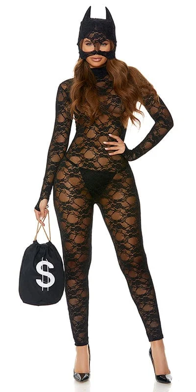 Sexy Money Chaser Cat Burglar Halloween Costume