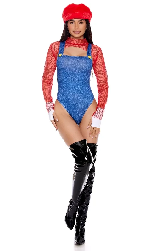 Women's Steampunk Cosplay UndergarmentsSexy Video Game Mascot Halloween Costume
