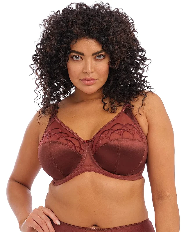 Elomi 4030, Cate Underwire Full Cup Bra (Dark Copper)