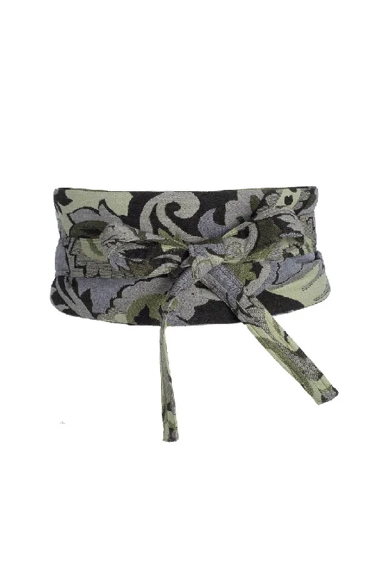 Women's Maternity Lingerie Shinrin Paisley Jacquard Obi Belt