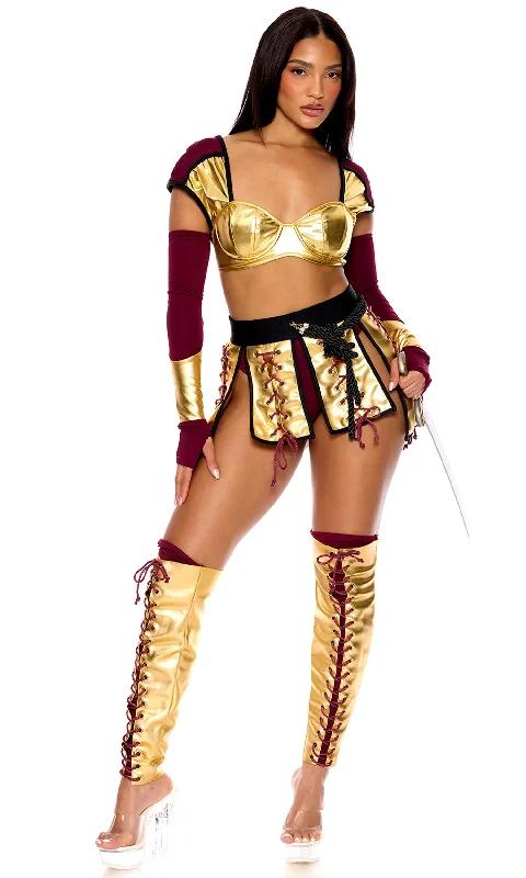 Cosplay Lingerie for WomenGlamorous Roman Gladiator Costume for Women